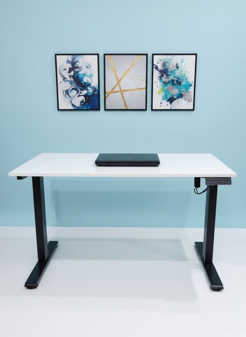 Height Adjustable Table White