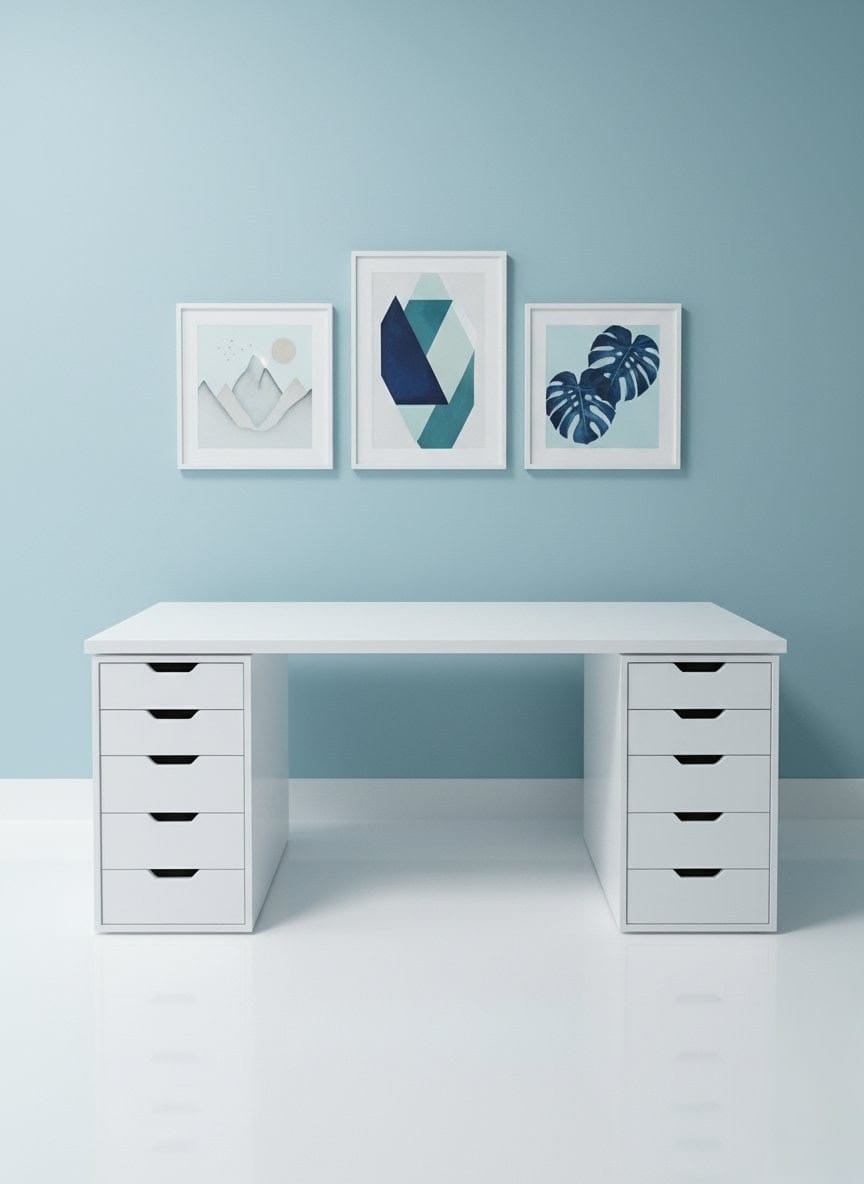 Gaming table ikea style