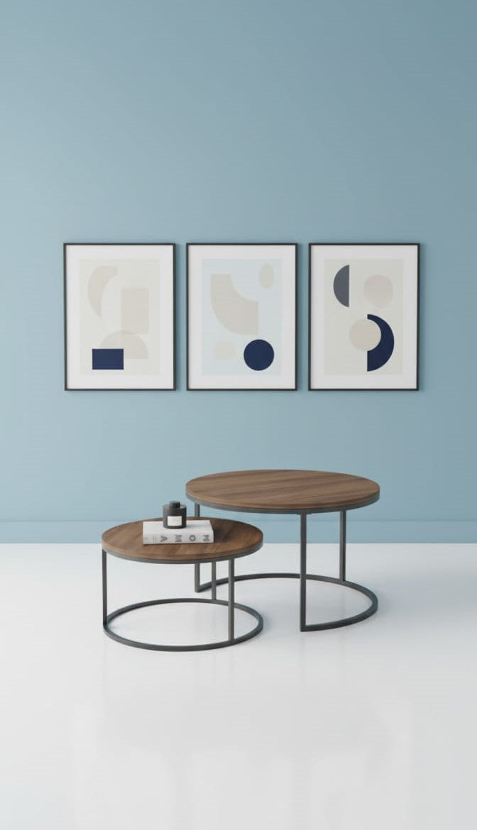 Coffe table set of two.